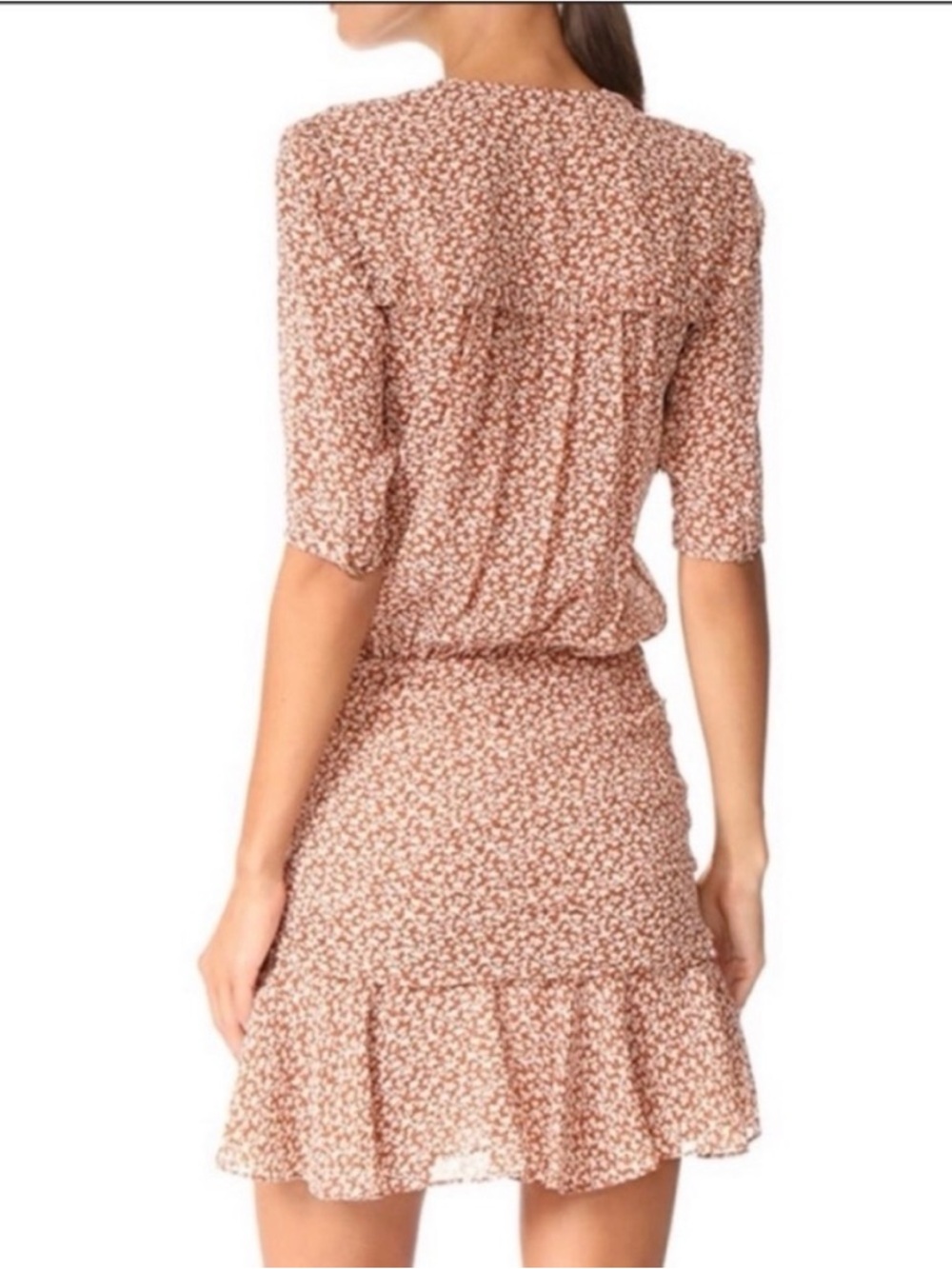 Veronica Beard Dakota flounce dress